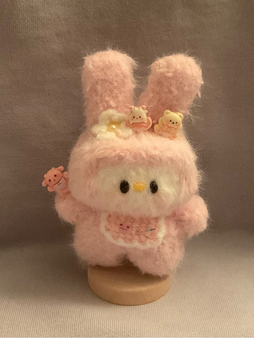 Crochet My Melody Sanrio inspired handmade amigurumi doll